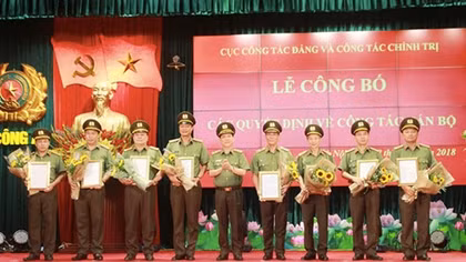 Kiện toàn, sắp xếp tổ chức bộ máy Cục Công tác Đảng và Công tác Chính trị