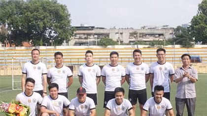 Sôi nổi Giải bóng đá lực lượng Cảnh sát kinh tế Công an 4 quận nội thành Hà Nội