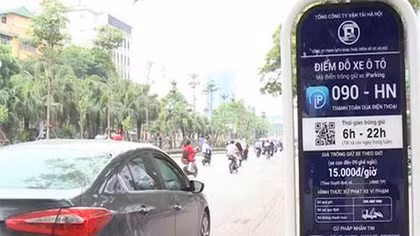 Hà Nội sử dụng đầu số 9556 cho dịch vụ Iparking