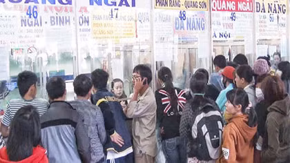 Kiểm soát chặt bán vé xe Tết
