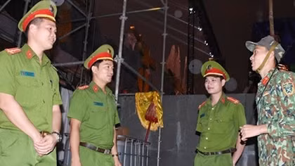 Lực lượng công an đảm bảo ANTT Lễ kỷ niệm 990 năm Thanh Hóa