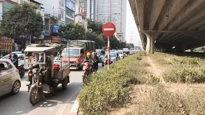 Choáng với số tiền khủng" để xén 6km dải phân cách vành đai 3