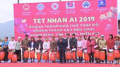 “Tết nhân ái” đến với đồng bào bị ảnh hưởng thiên tai