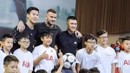 David Beckham xuất hiện ở Việt Nam với vai trò Đại sứ Thương hiệu Toàn cầu AIA