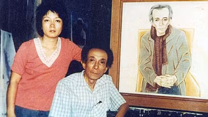 Họa sĩ Nguyễn Thị Hiền: Tình cha con