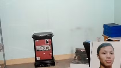 Lái xe rủ đồng bọn trộm két sắt gần 400 triệu của công ty