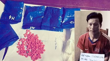 Bắt đối tượng mua bán 1 bánh heroin và gần 1000 viên ma túy tổng hợp