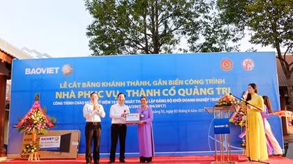 Bảo Việt tri ân các anh hùng liệt sỹ tại Quảng Trị