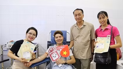 Khai trương điểm hiến máu cố định ở quận Hoàn Kiếm, Hà Nội