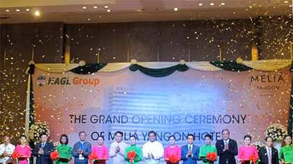 Tập đoàn Hoàng Anh Gia Lai khai trương khách sạn 5 sao MELIA YANGON tại Myanmar