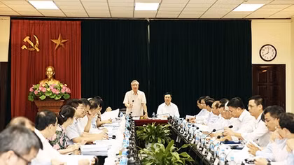 Tiểu ban Văn kiện Đại hội XIII làm việc với Bộ Ngoại giao
