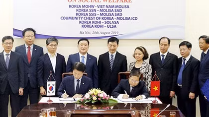 Việt Nam - Hàn Quốc thúc đẩy hợp tác an sinh xã hội