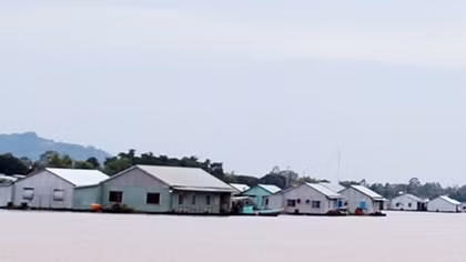 Dân nuôi cá bè trên sông Hậu bức xúc với dự án nạo vét thông luồng
