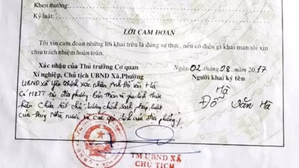 UBND tỉnh Thanh Hoá chỉ đạo kiểm tra việc phê xấu vào lí lịch học sinh