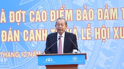 Phó Thủ tướng Thường trực phát động lễ ra quân năm An toàn giao thông 2020