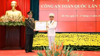 Bộ Công an Tổng kết phong trào thi đua "Vì an ninh Tổ quốc" năm 2016