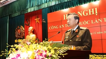 Hội nghị Công an toàn quốc lần thứ 72 tiếp tục chương trình làm việc