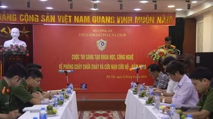 Nhiều sản phẩm sáng tạo, ứng dụng cao trong PCCC và CNCH