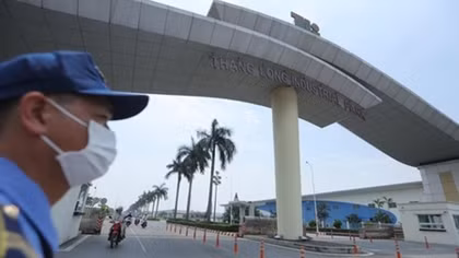 Hà Nội ghi nhận 1 ca dương tính là bảo vệ ở KCN Bắc Thăng Long