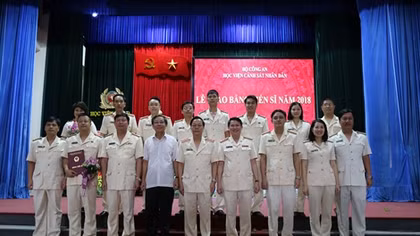 Học viện CSND trao bằng cho tân tiến sĩ đợt 2 năm 2018