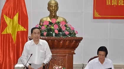Đồng chí Trần Thanh Mẫn đánh giá cao công tác chuẩn bị bầu cử ở Tiền Giang