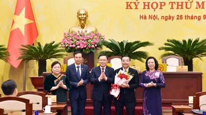 Đồng chí Chu Ngọc Anh được bầu làm Chủ tịch Hà Nội