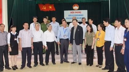 Bộ trưởng Tô Lâm tiếp xúc cử tri xã Trung Kênh, Lương Tài, Bắc Ninh