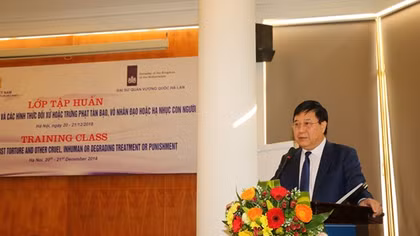 Tập huấn về Công ước chống tra tấn