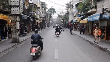 Lấy lại vỉa hè, đường đi bộ đã thông thoáng hơn nhiều