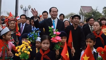 Chủ tịch nước dự Ngày hội “Sắc Xuân trên mọi miền Tổ quốc”