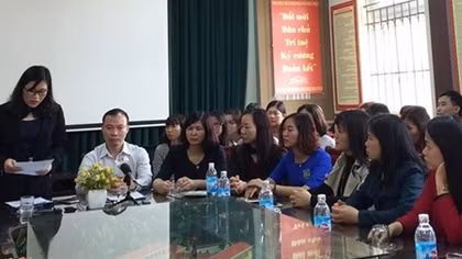 Cách chức hiệu trưởng, hiệu phó Trường Tiểu học Nam Trung Yên