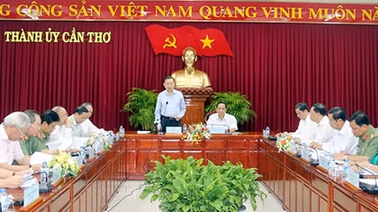 Ban Chỉ đạo cải cách tư pháp Trung ương làm việc tại TP Cần Thơ