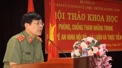 Hội thảo khoa học Phòng, chống tham nhũng trong bảo vệ An ninh nội bộ