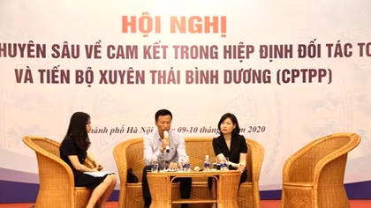 Tập huấn chuyên sâu về cam kết trong Hiệp định CPTPP cho doanh nghiệp
