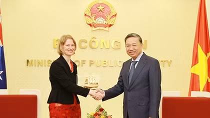 Thúc đẩy quan hệ hợp tác giữa Bộ Công an Việt Nam với các cơ quan thực thi pháp luật New Zealand