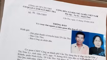 Truy tìm đôi vợ chồng bị tố lừa 500 triệu tiền bán đất