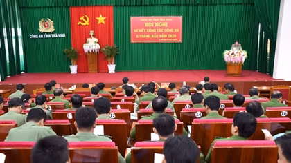 Công an Trà Vinh bảo vệ an toàn tuyệt đối các sự kiện chính trị quan trọng