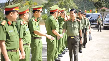 Thứ trưởng Nguyễn Văn Sơn kiểm tra công tác tại Trại giam Đắk P’lao