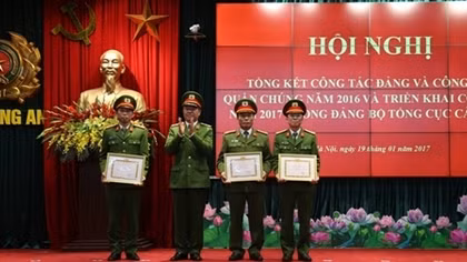 Tổng cục Cảnh sát triển khai công tác Đảng và công tác quần chúng 