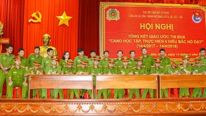 Giao ước thi đua học tập, thực hiện Sáu điều Bác Hồ dạy CAND