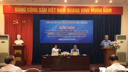Đạo đức hành nghề sẽ giúp nâng cao chất lượng hoạt động chuyên môn