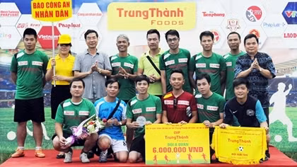 Bế mạc Giải bóng đá Cúp Trung Thành 2016