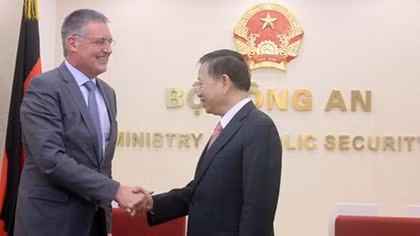 Tăng cường hợp tác an ninh Việt Nam - Đức