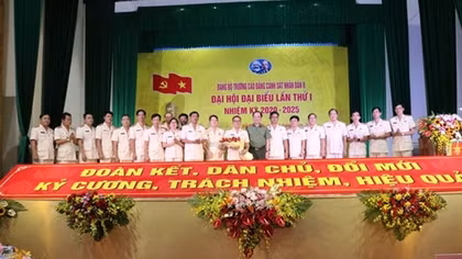Đại hội Đảng bộ trường Cao đẳng CSND II