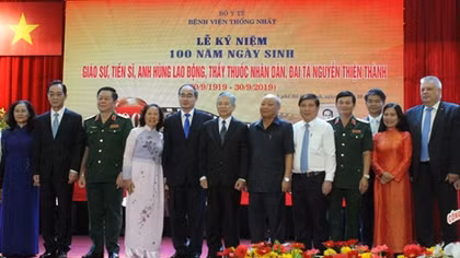 Kỷ niệm 100 năm ngày sinh Giáo sư Nguyễn Thiện Thành