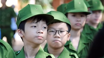 98 thiếu nhi học làm chiến sỹ Công an