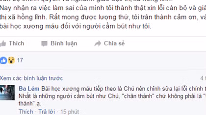 Vụ nói xấu giáo viên trên facebook: Chuyển hồ sơ cho Sở TT&TT Đắk Nông xử lý