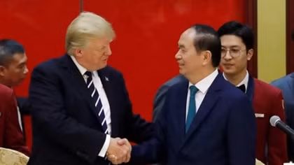 Tổng thống Donald Trump: Chủ tịch nước Trần Đại Quang là một người bạn tuyệt vời