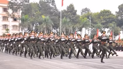Hạnh phúc của người thầy Công an nhân dân