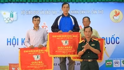 Cần Thơ nhất toàn đoàn tại Hội khỏe Phù Đổng toàn quốc lần 2016 khu vực V